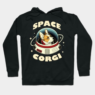 Space Corgi Dog Lover Puppy Hoodie